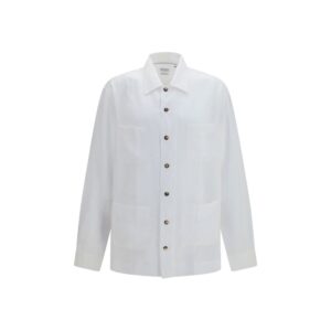 Brunello Cucinelli White Linen Shirt