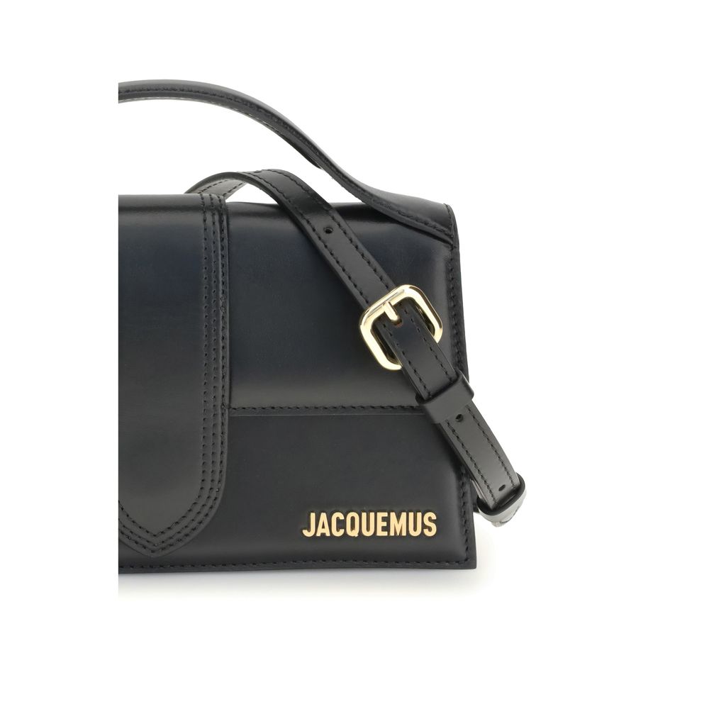 Jacquemus Black Calf Leather Bos Taurus Handbag - immagine 4