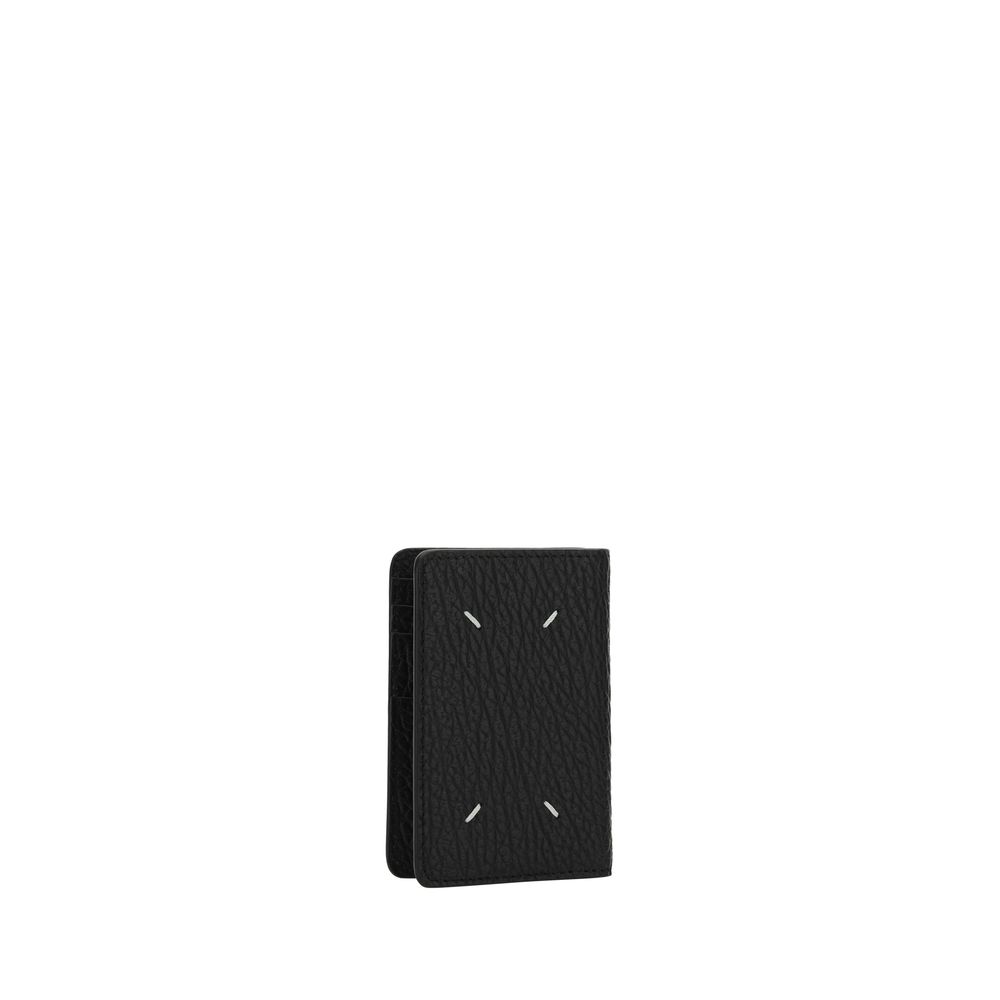Maison Margiela Black Calf Leather Bos Taurus Wallet - immagine 2