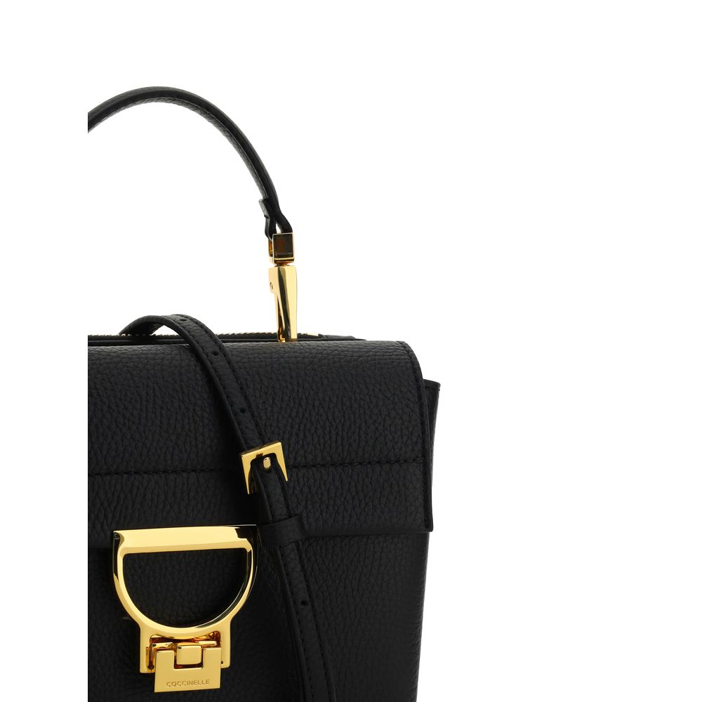 Coccinelle Black Calf Leather Bos Taurus Handbag - immagine 4