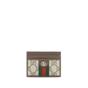 Gucci Brown Polyethylene Cardholder