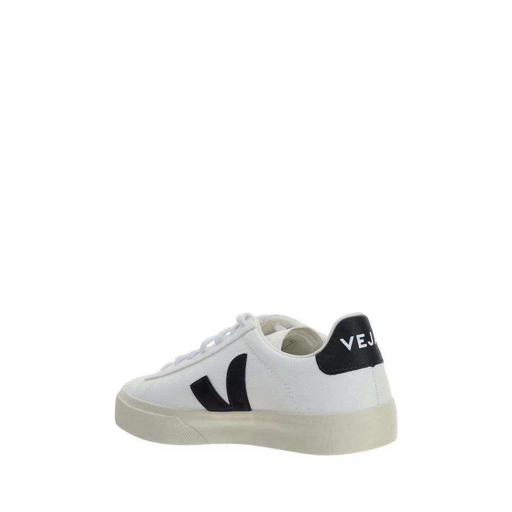Veja White Calf Leather Bos Taurus Sneakers - immagine 3