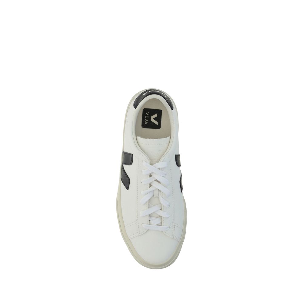 Veja White Calf Leather Bos Taurus Sneakers - immagine 4
