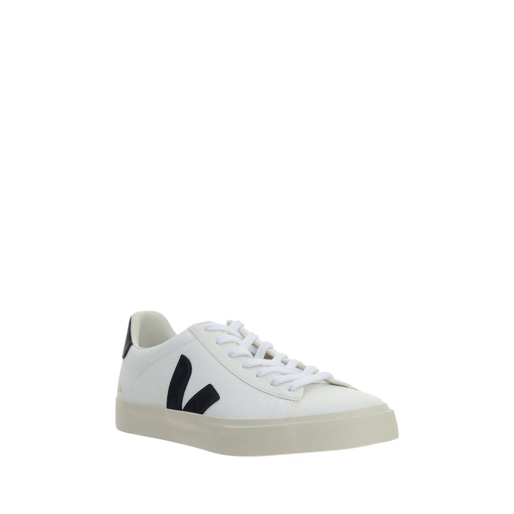 Veja White Calf Leather Bos Taurus Low Top Sneakers - immagine 2
