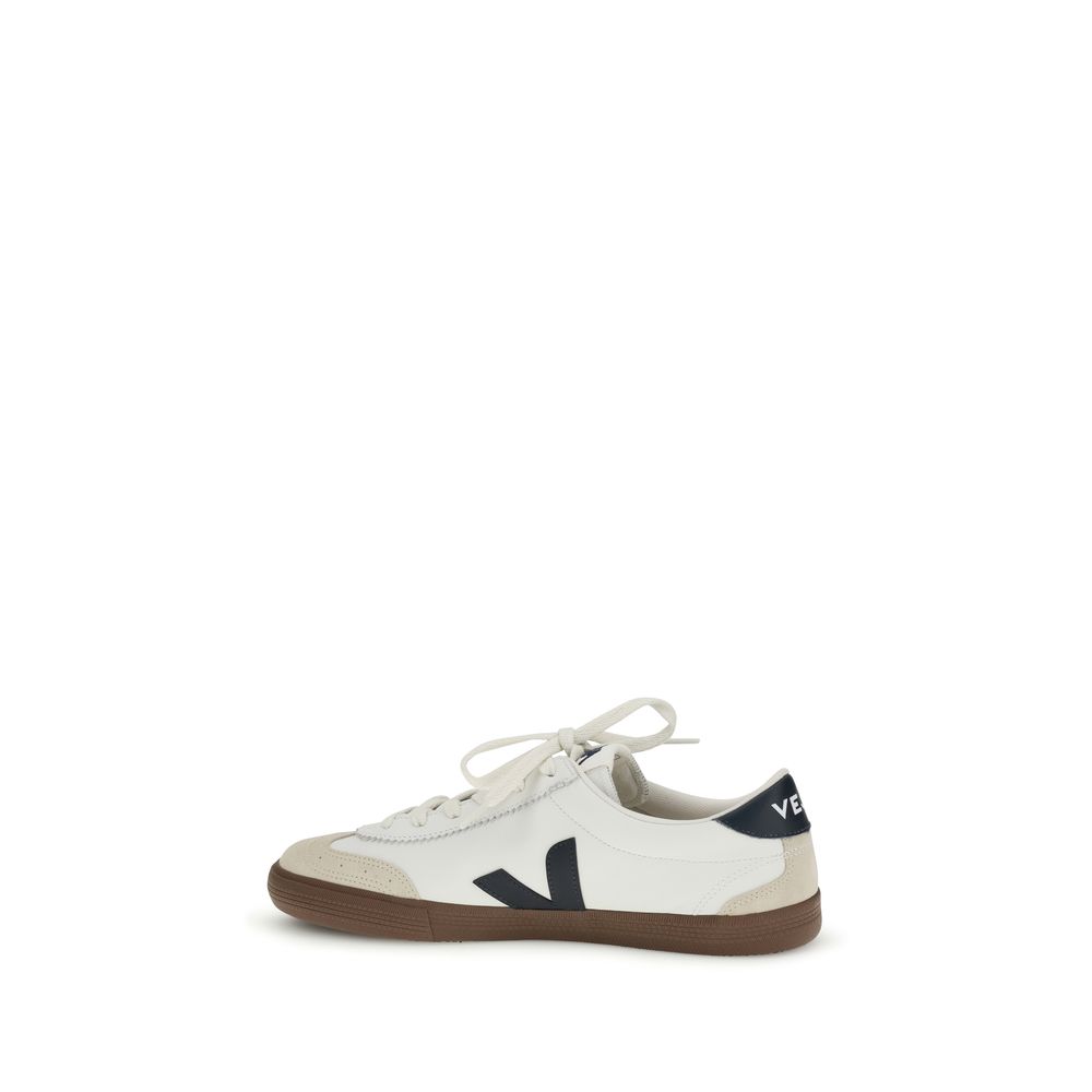 Veja White Calf Leather Bos Taurus Athletic Sneakers - immagine 3