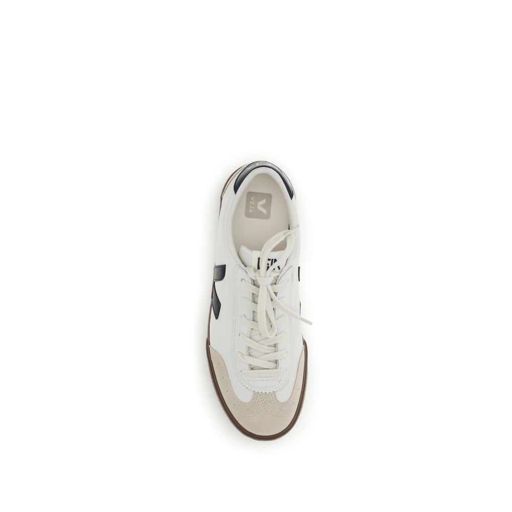 Veja White Calf Leather Bos Taurus Athletic Sneakers - immagine 4