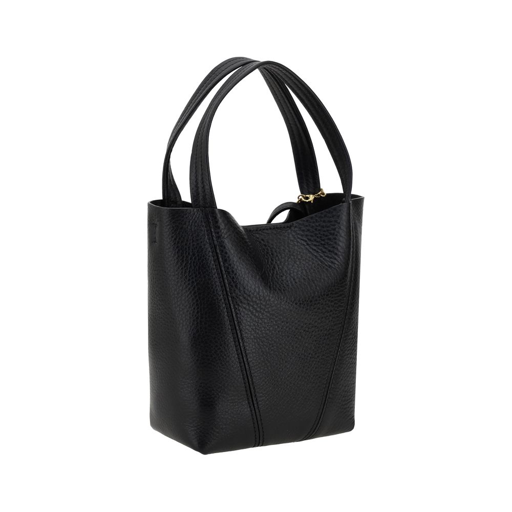 Chloé Black Calf Leather Bos Taurus Shoulder Bag - immagine 3