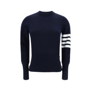 Thom Browne Blue Wool Oves Aries Sweatshirt