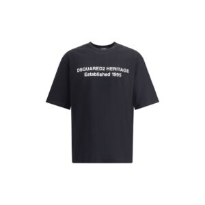 Dsquared² Black Cotton T-Shirt