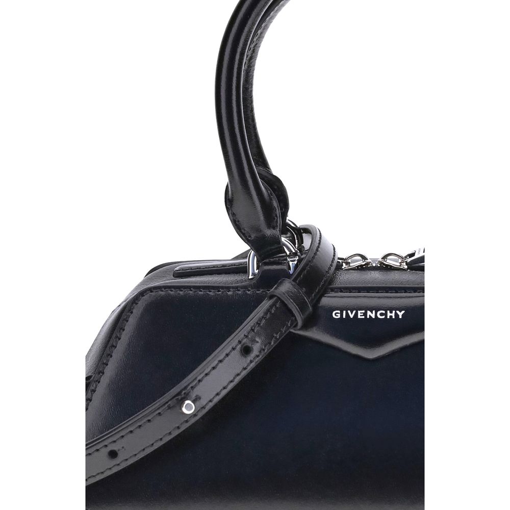 Givenchy Black Calf Leather Bos Taurus Handbag - immagine 4