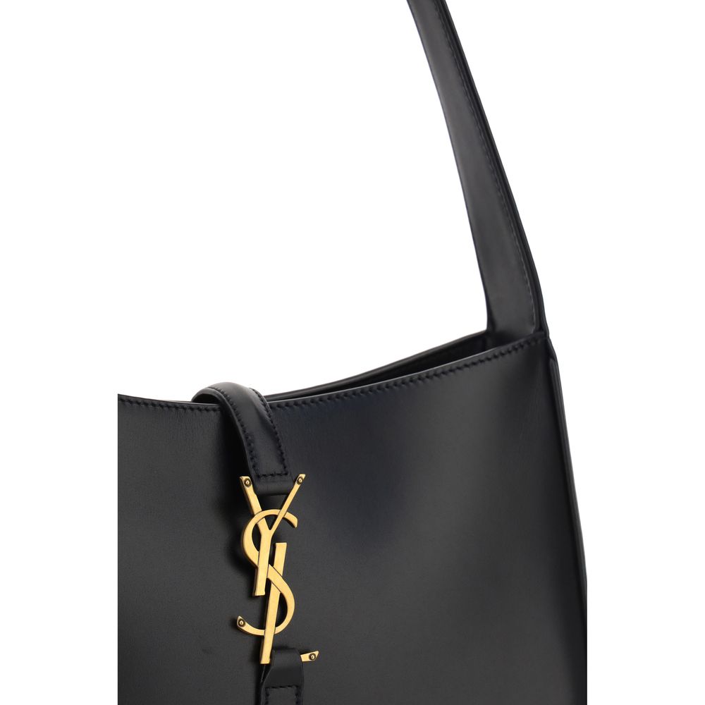 Saint Laurent Black Calf Leather Bos Taurus Handbag - immagine 4