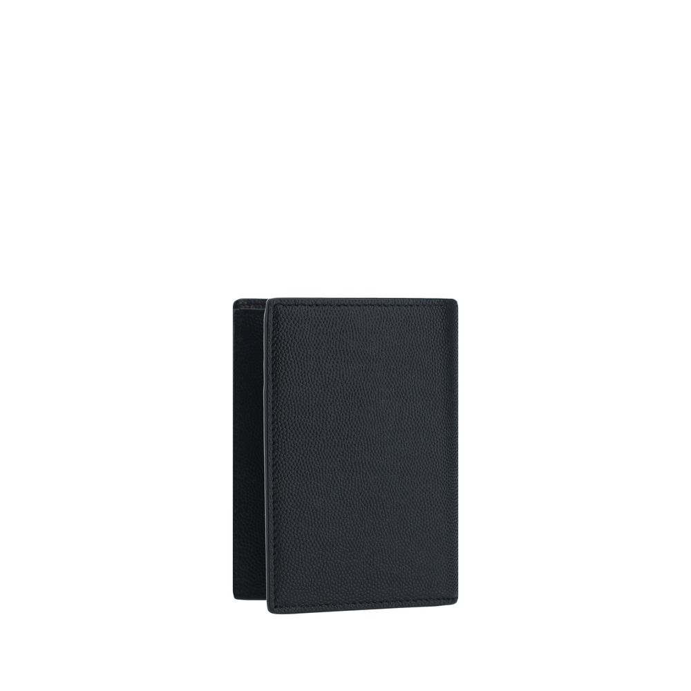 Saint Laurent Black Calf Leather Bos Taurus Wallet - immagine 2