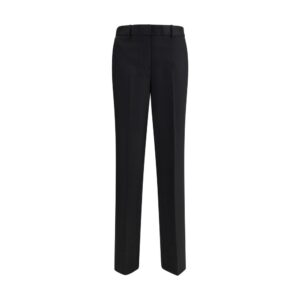Lardini Black Wool Oves Aries Pants