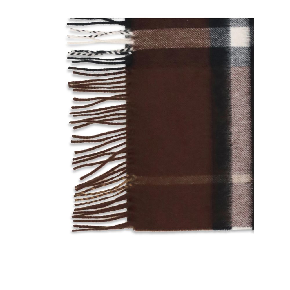 Burberry Brown Cashmere Scarf - immagine 3