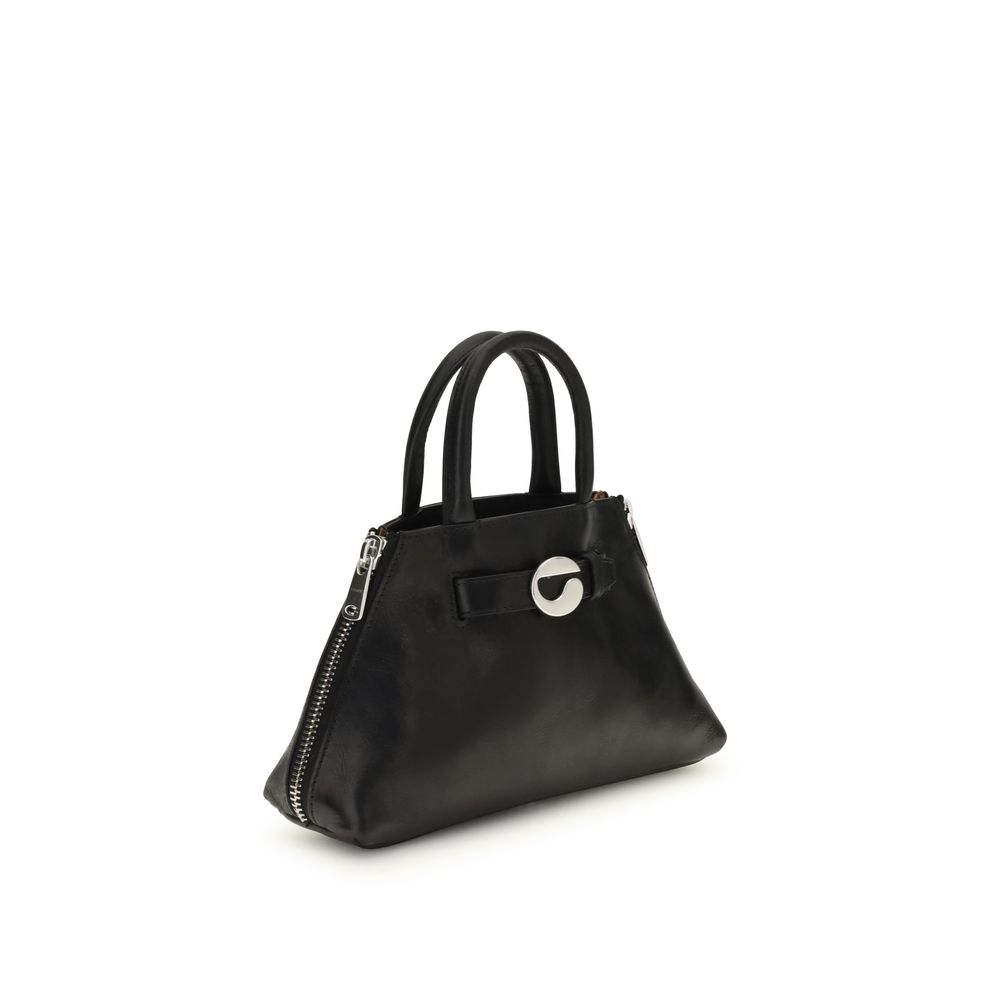 Coperni Black Calf Leather Bos Taurus Shoulder Bag - immagine 2