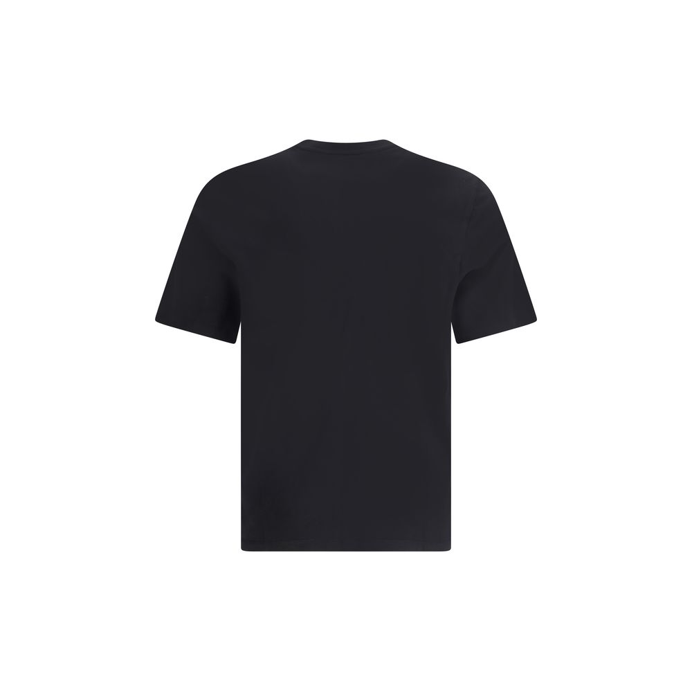 Maison Kitsuné Black Cotton T-Shirt - immagine 2