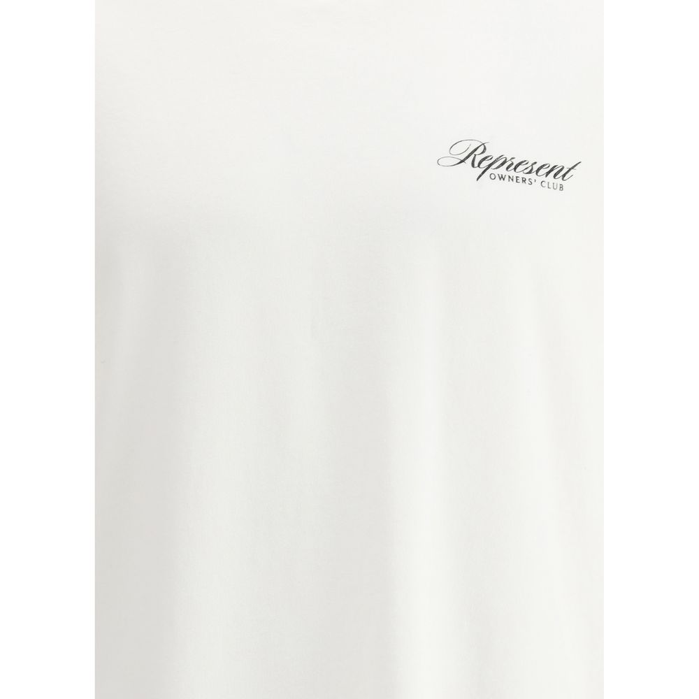 Represent White Cotton Sweatshirt - immagine 3
