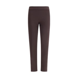 Avenue Montaigne Brown Polyamide Casual Pants