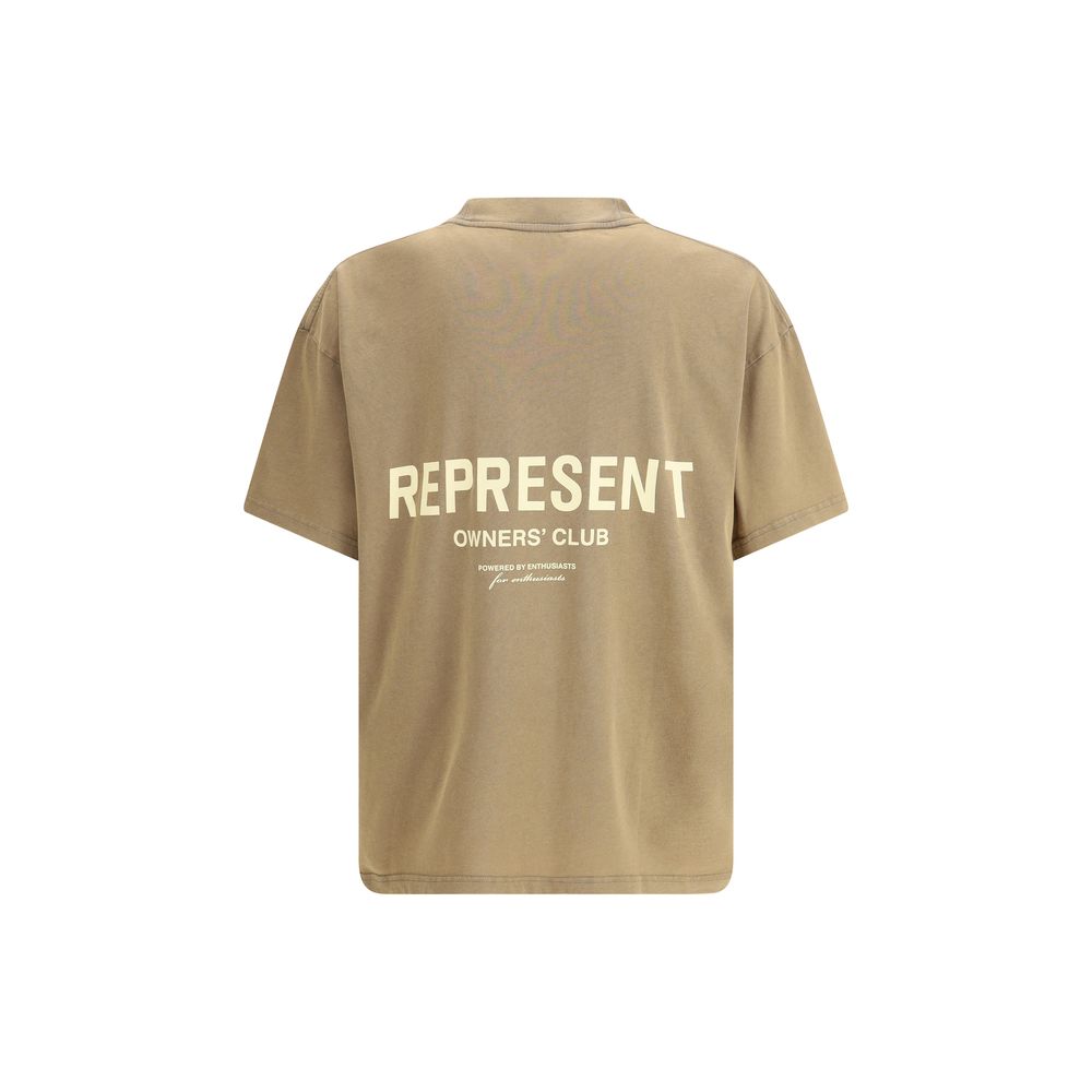 Represent Brown Cotton T-Shirt - immagine 2