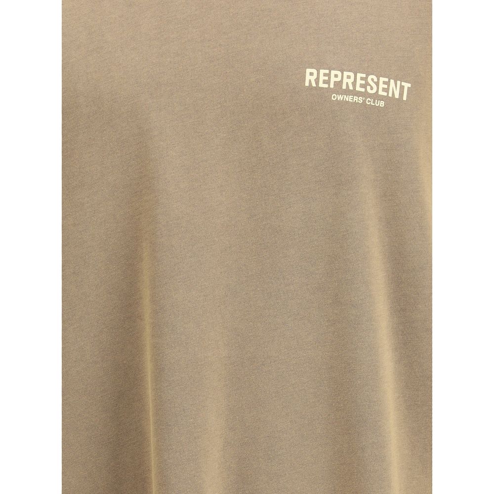 Represent Brown Cotton T-Shirt - immagine 3