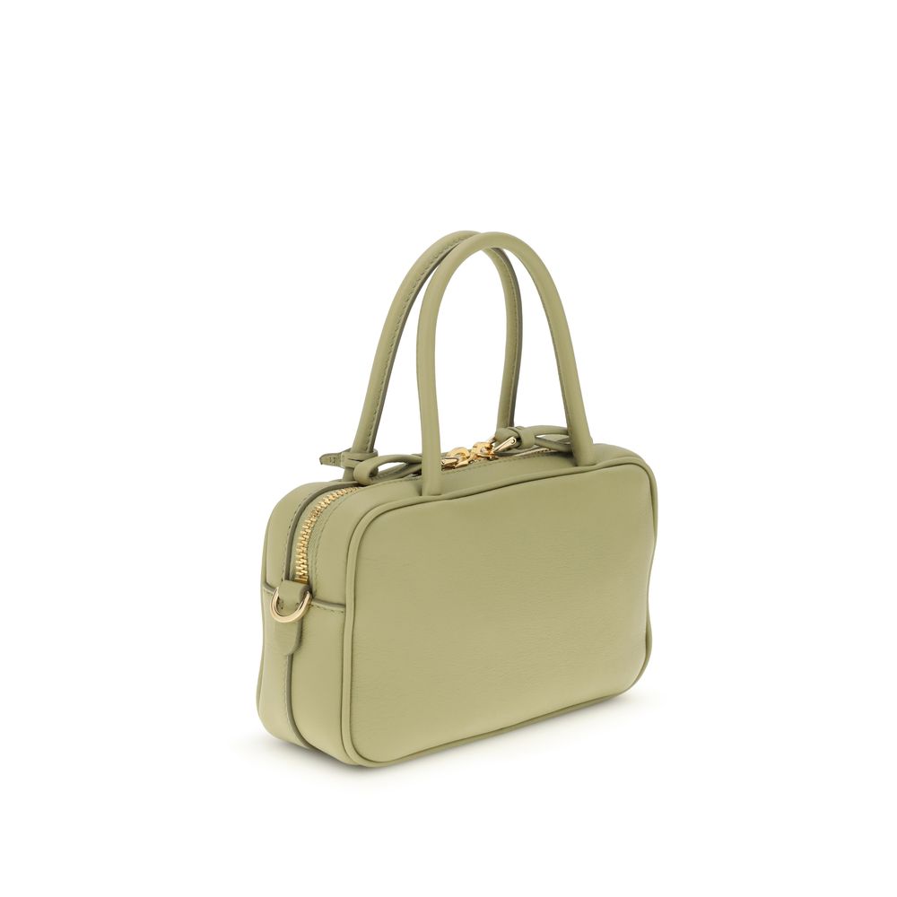 Prada Bicolor Calf Leather Bos Taurus Handbag - immagine 3