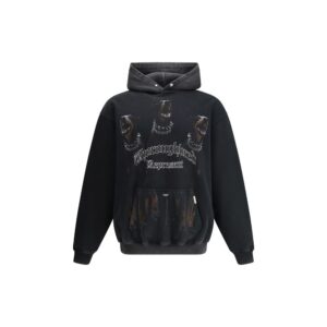 Represent Black Cotton Sweatshirt