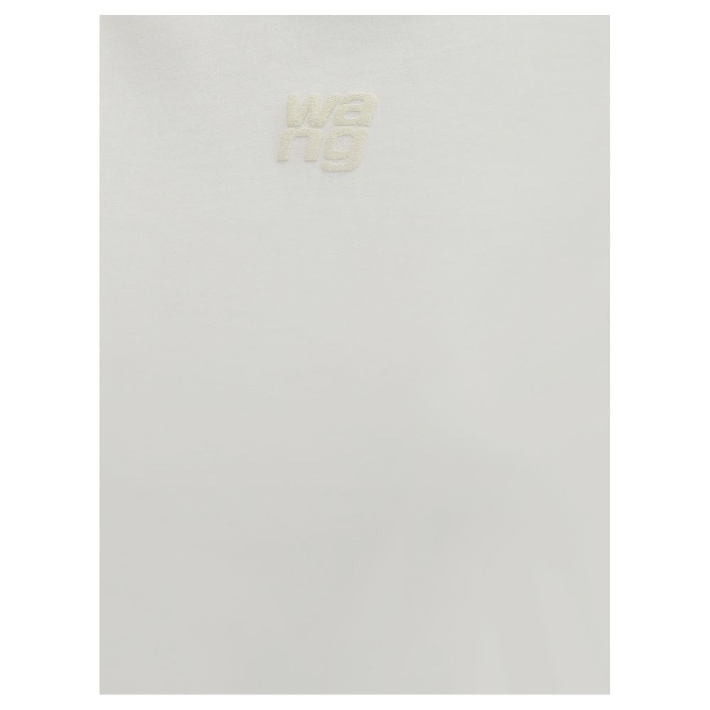 Alexander Wang White Cotton T-Shirt - immagine 3