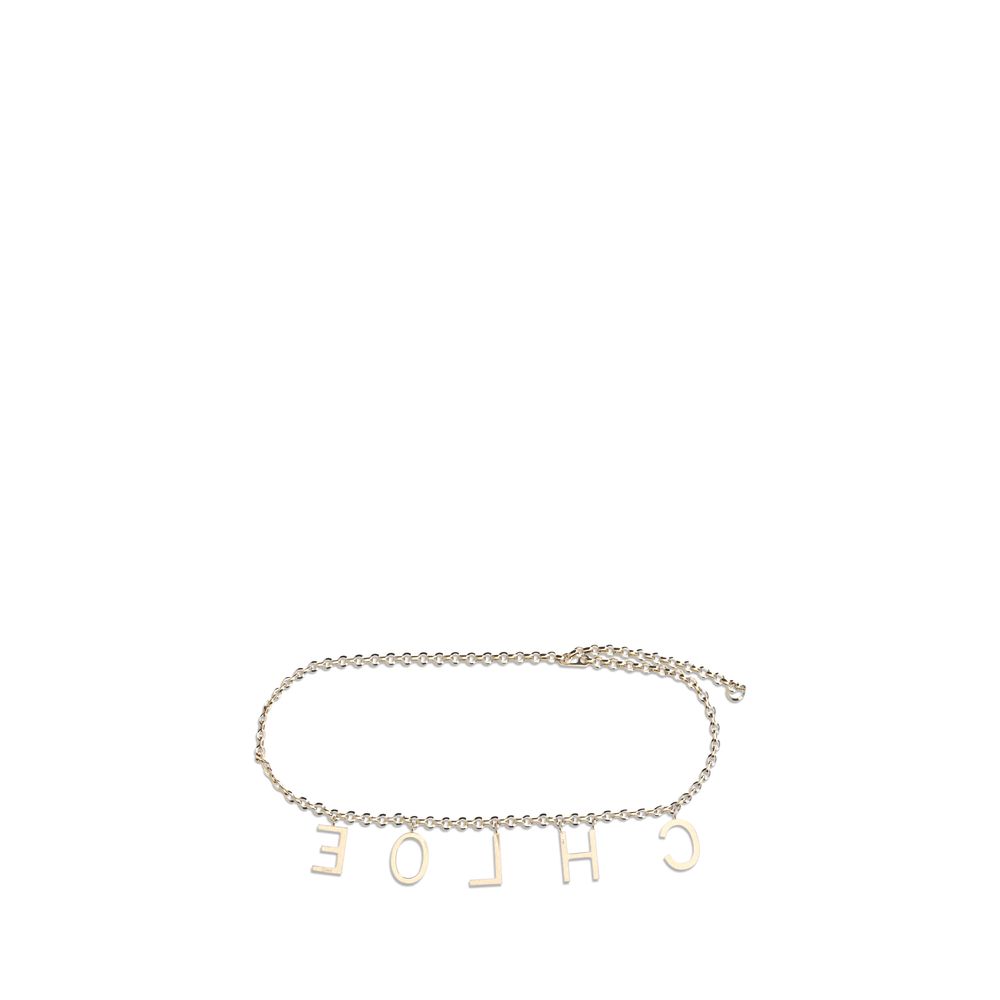 Chloé Gold Metal Regular Belt - immagine 2