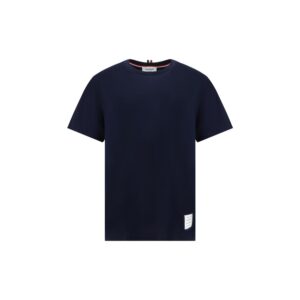 Thom Browne Blue Cotton T-Shirt