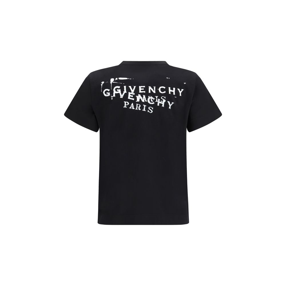 Givenchy Black Cotton T-Shirt - immagine 2