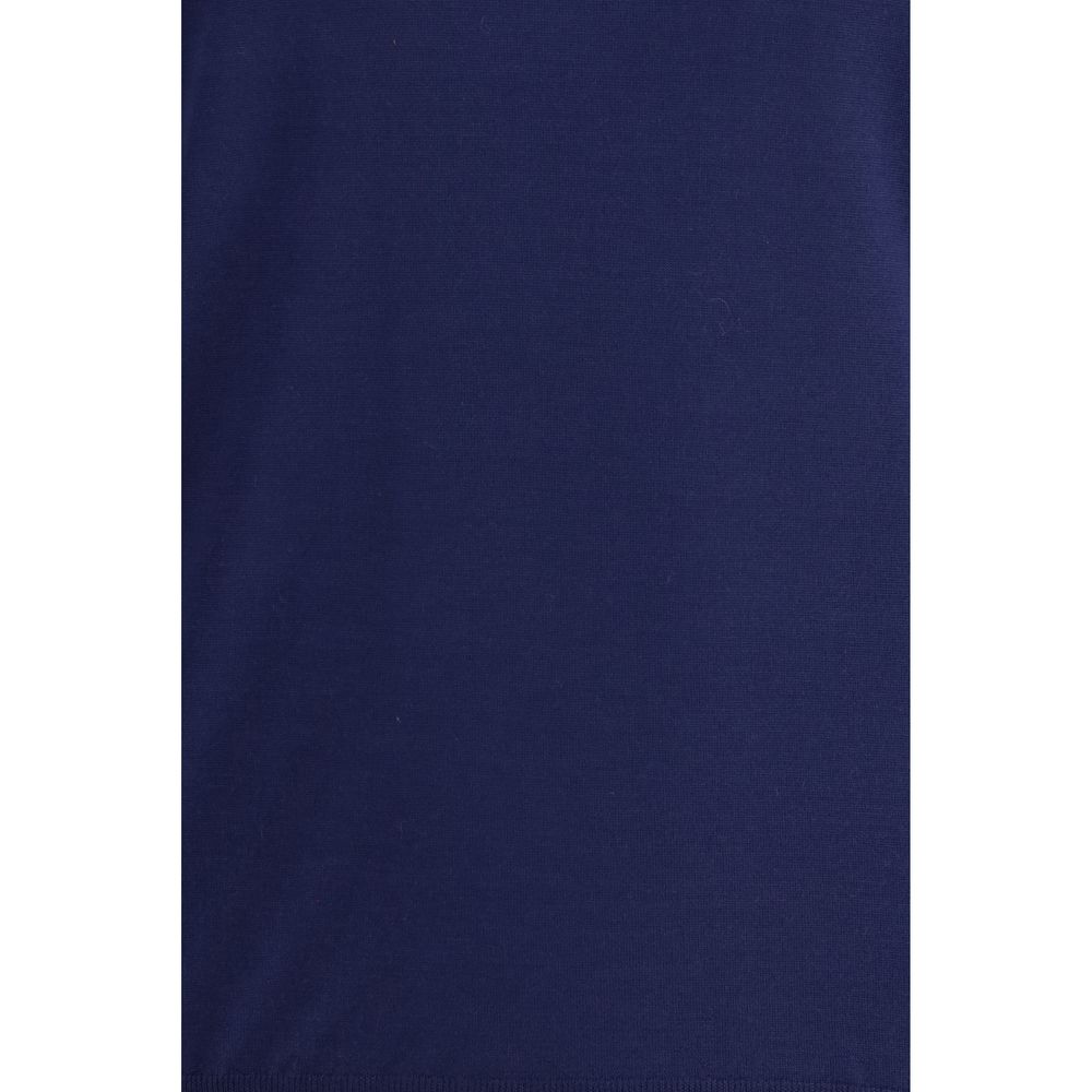 Brunello Cucinelli Blue Wool Oves Aries Sweatshirt - immagine 3
