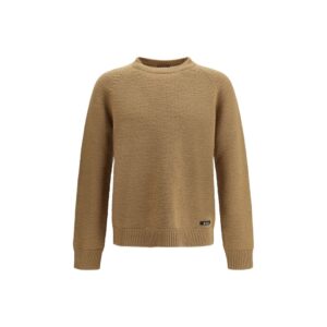 Prada Beige Wool Oves Aries Sweatshirt
