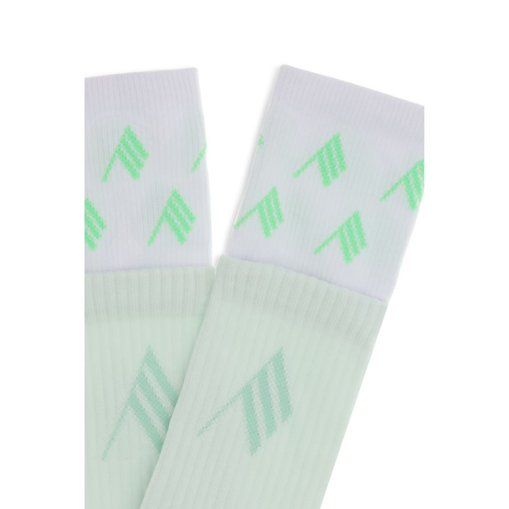 The Attico Bicolor Cotton Socks - immagine 3