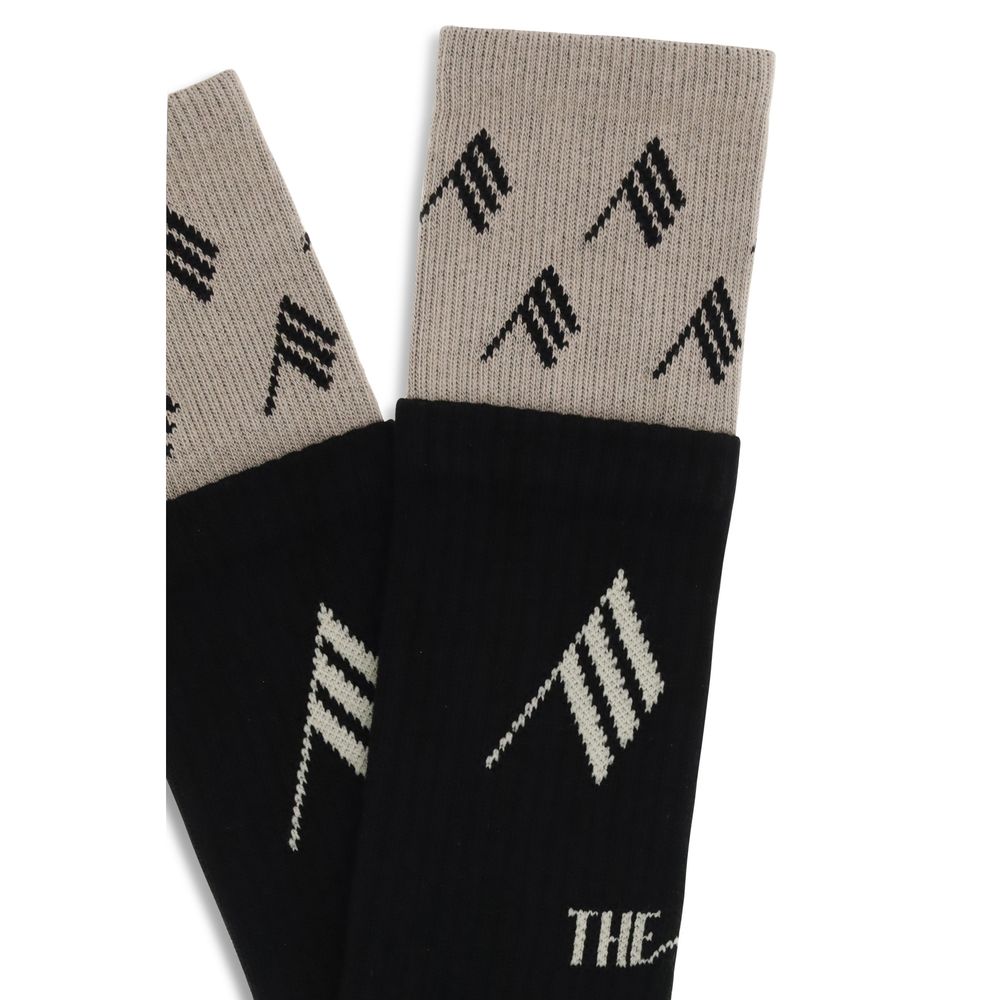 The Attico Black Cotton Socks - immagine 3