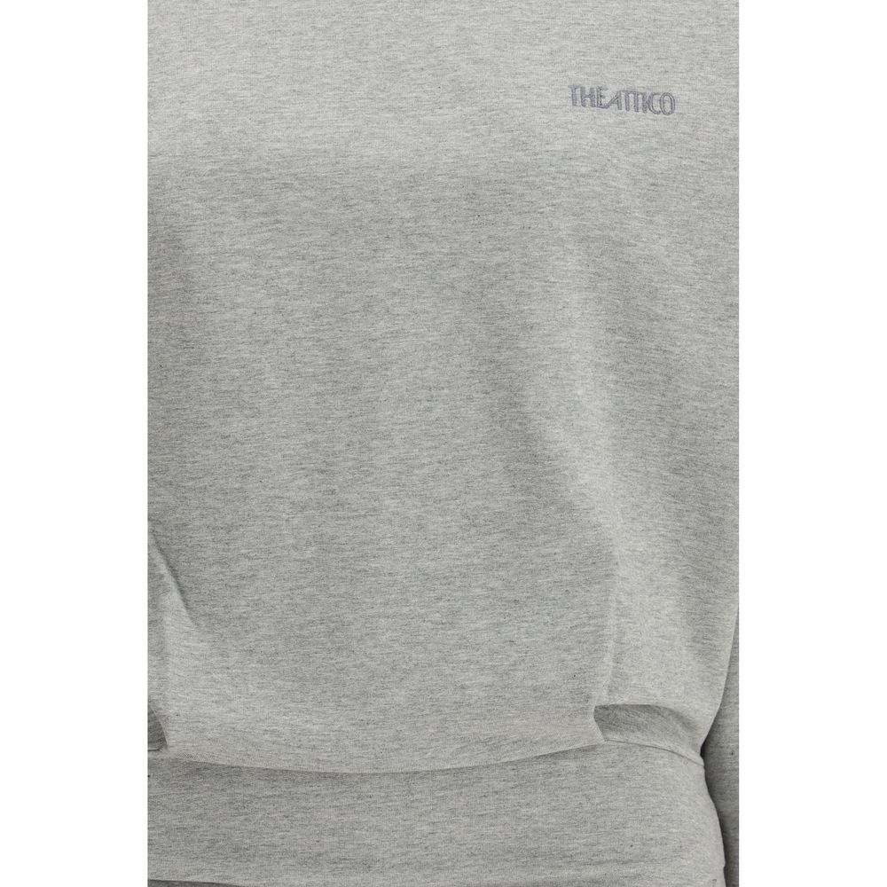 The Attico Gray Cotton Casual Dress - immagine 3