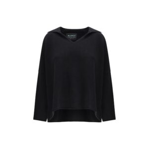 Alanui Black Cashmere Sweatshirt