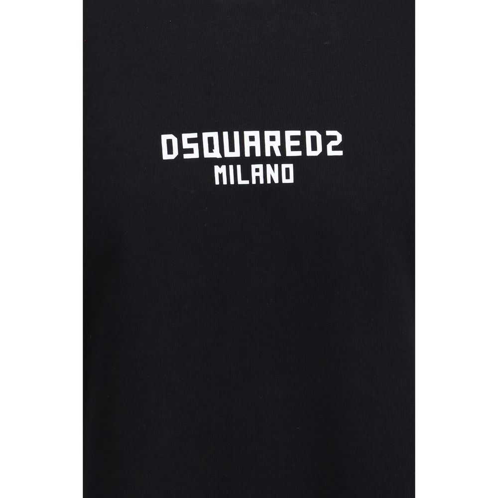 Dsquared² Black Cotton Sportswear - immagine 3
