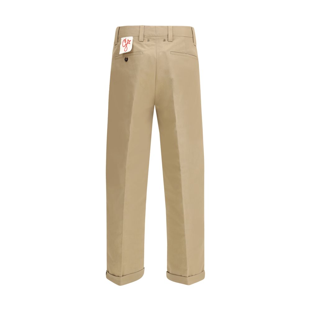 Golden Goose Beige Cotton Chino Pants - immagine 2
