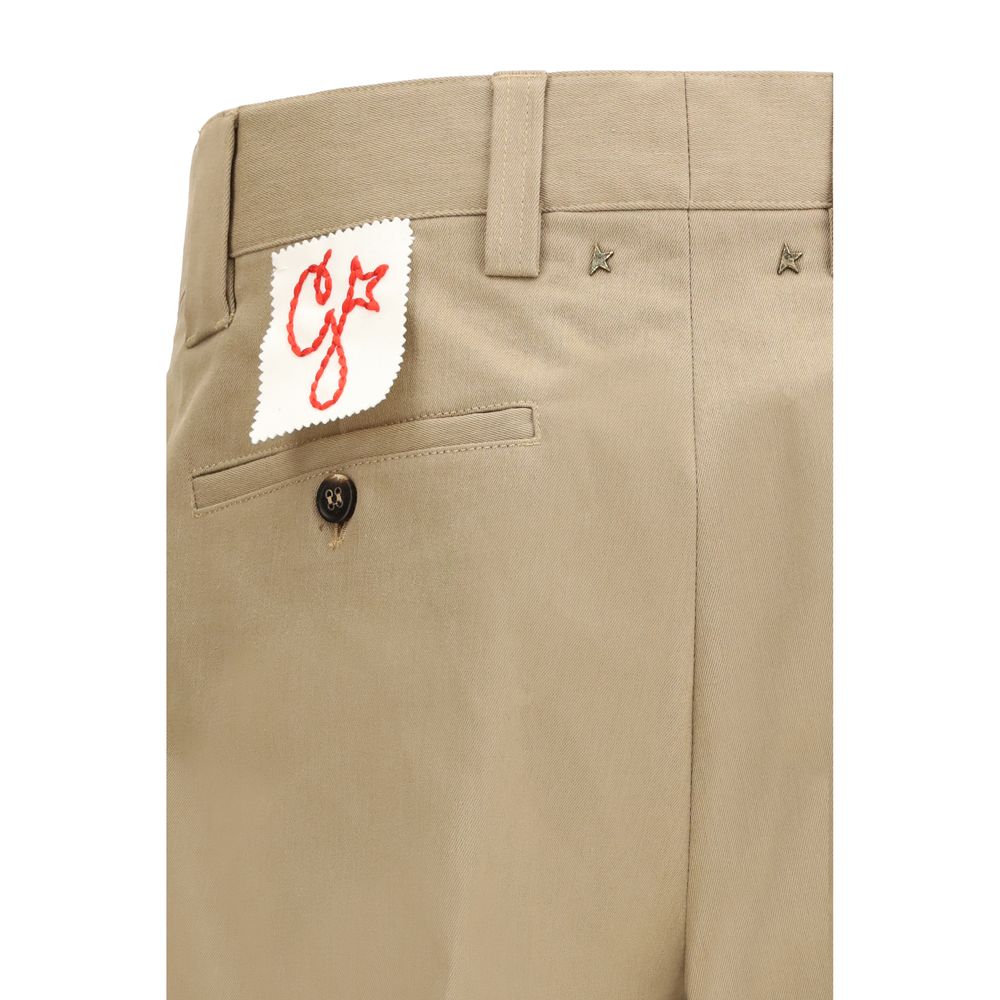 Golden Goose Beige Cotton Chino Pants - immagine 3