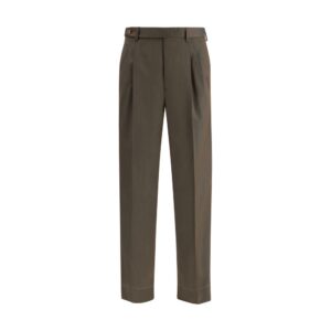 Brioni Bicolor Wool Oves Aries Casual Pants