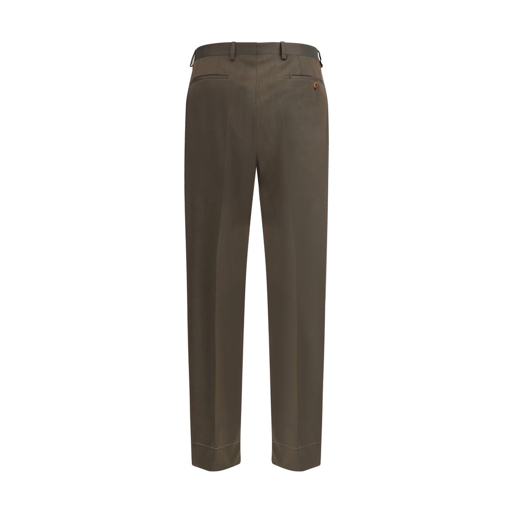 Brioni Bicolor Wool Oves Aries Casual Pants - immagine 2