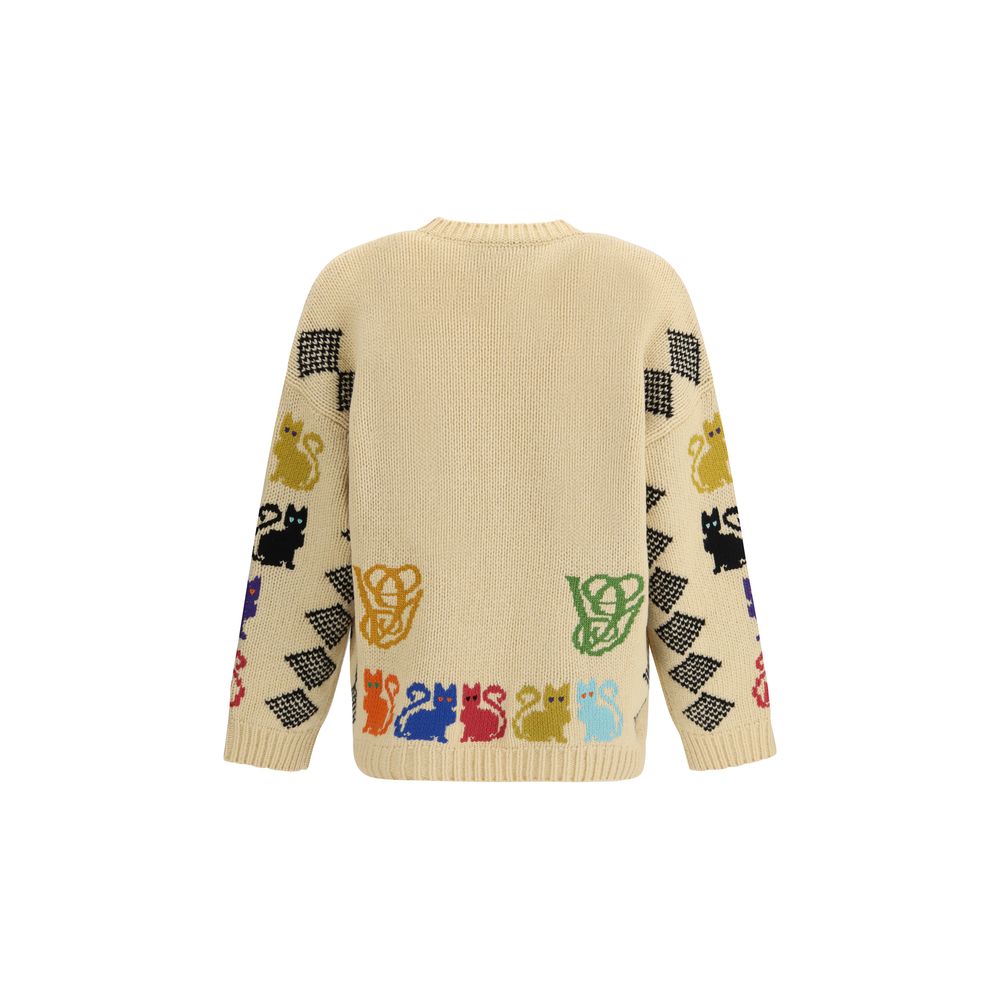 Valentino Garavani Multicolor Wool Cardigan - immagine 2