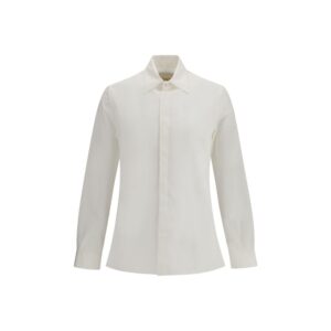 Valentino Garavani White Cotton Dress Shirt
