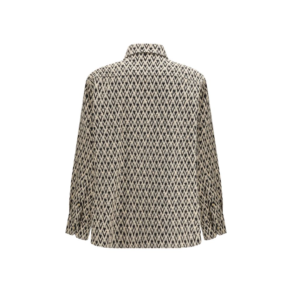 Valentino Garavani Multicolor Cotton Coat - immagine 2