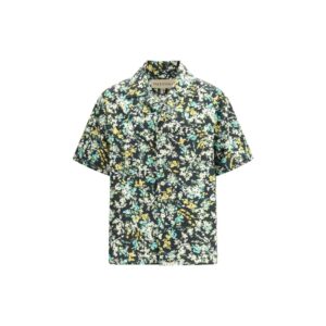 Valentino Garavani Multicolor Cotton Pattern Shirt