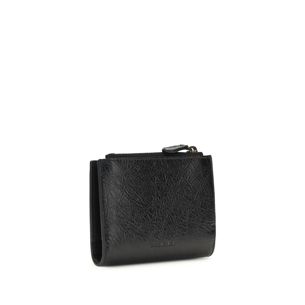 Balenciaga Black Lamb Ovis Aries Aries Wallet - immagine 2