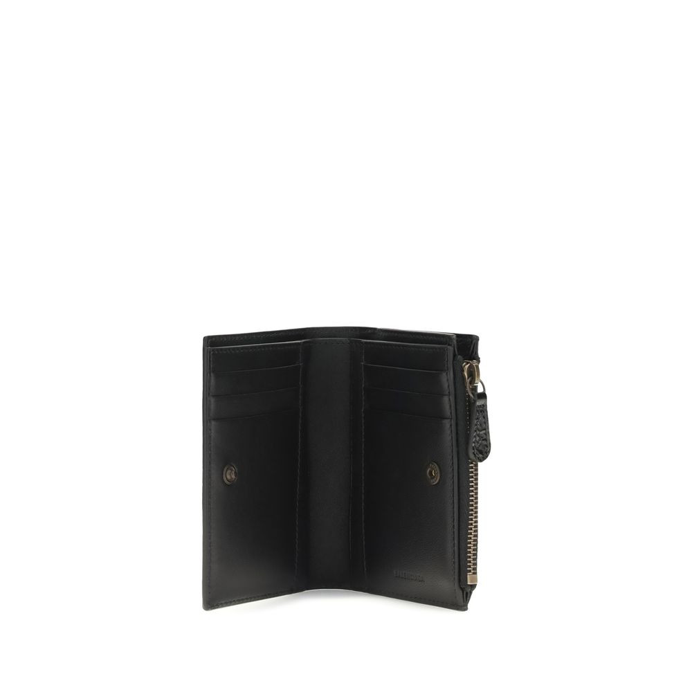 Balenciaga Black Lamb Ovis Aries Aries Wallet - immagine 3
