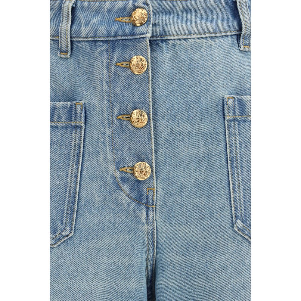 Valentino Garavani Blue Cotton Jeans Denim - immagine 3