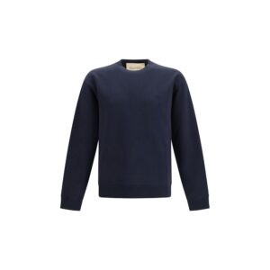 Valentino Garavani Blue Cotton Sweatshirt
