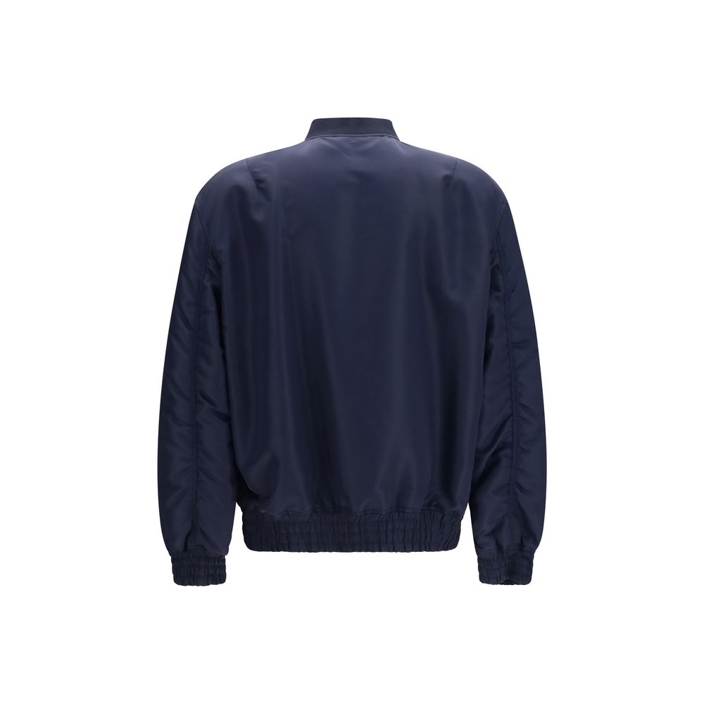 Valentino Garavani Blue Polyamide Bomber - immagine 2